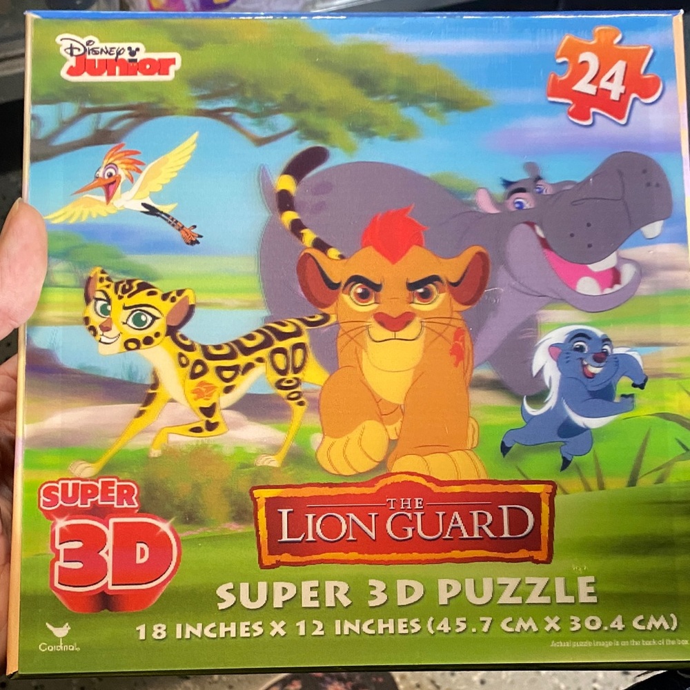 Disney lion King 3D puzzle